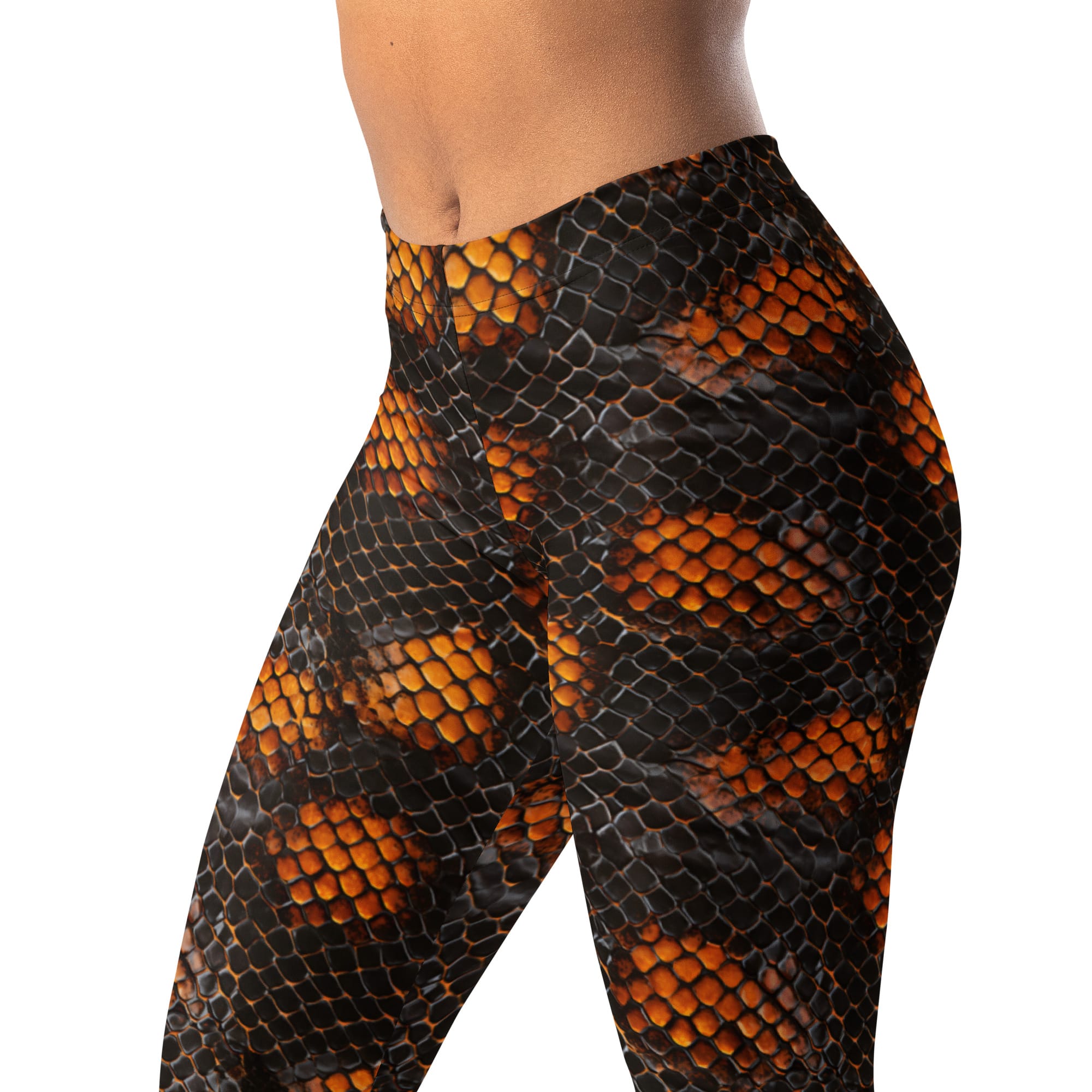 Snake Scale Seamless Leggings