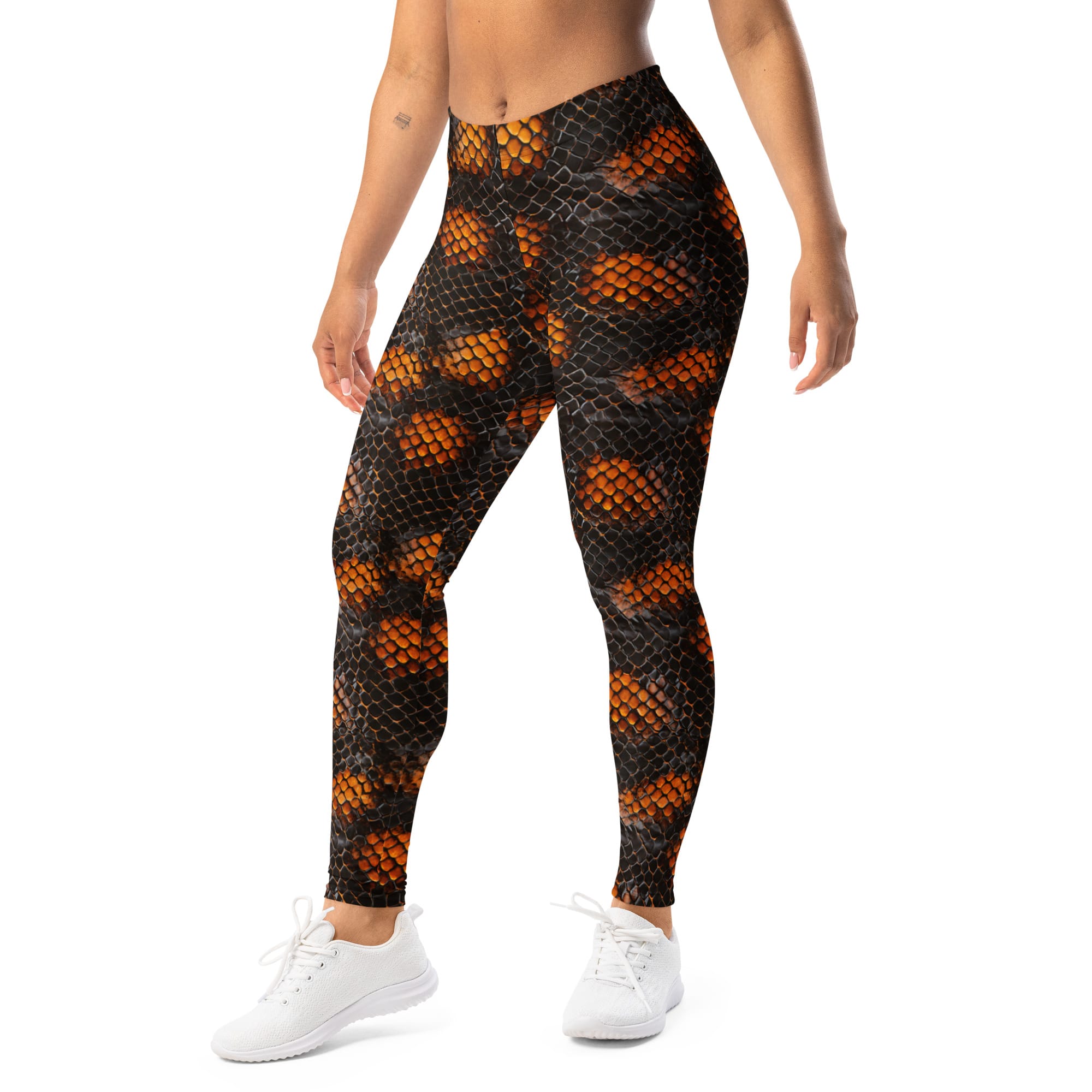 Snake Scale Seamless Leggings