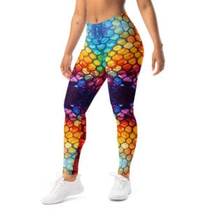 Stained Glass Honeycomb Leggings