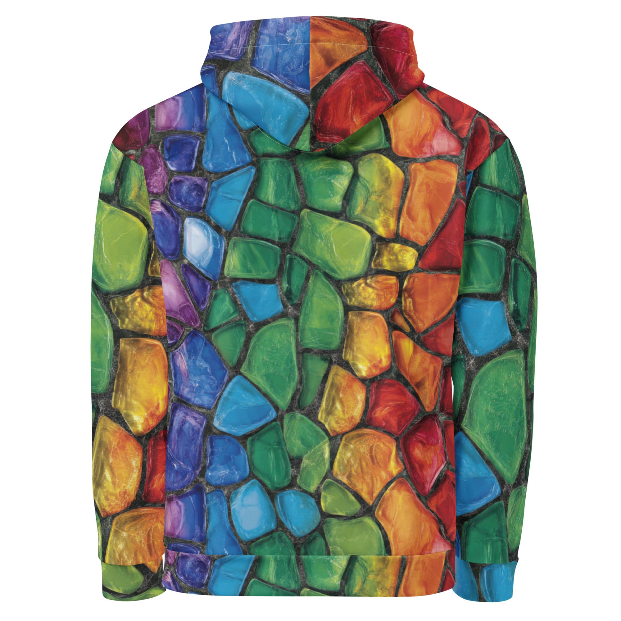 all over print unisex cotton hoodie white back 693cb93d34a3d