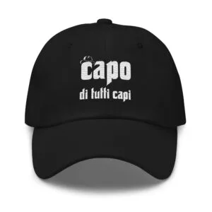 Capo di Tutti Capi brodert pappalue