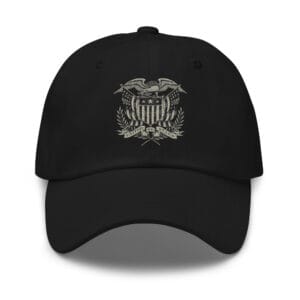 American United We Stand Shield Embroidered Dad Hat