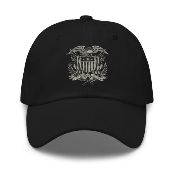 American United We Stand Shield Embroidered Dad Hat