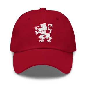 Bestickte Dad-Cap mit niederländischem Löwenwappen