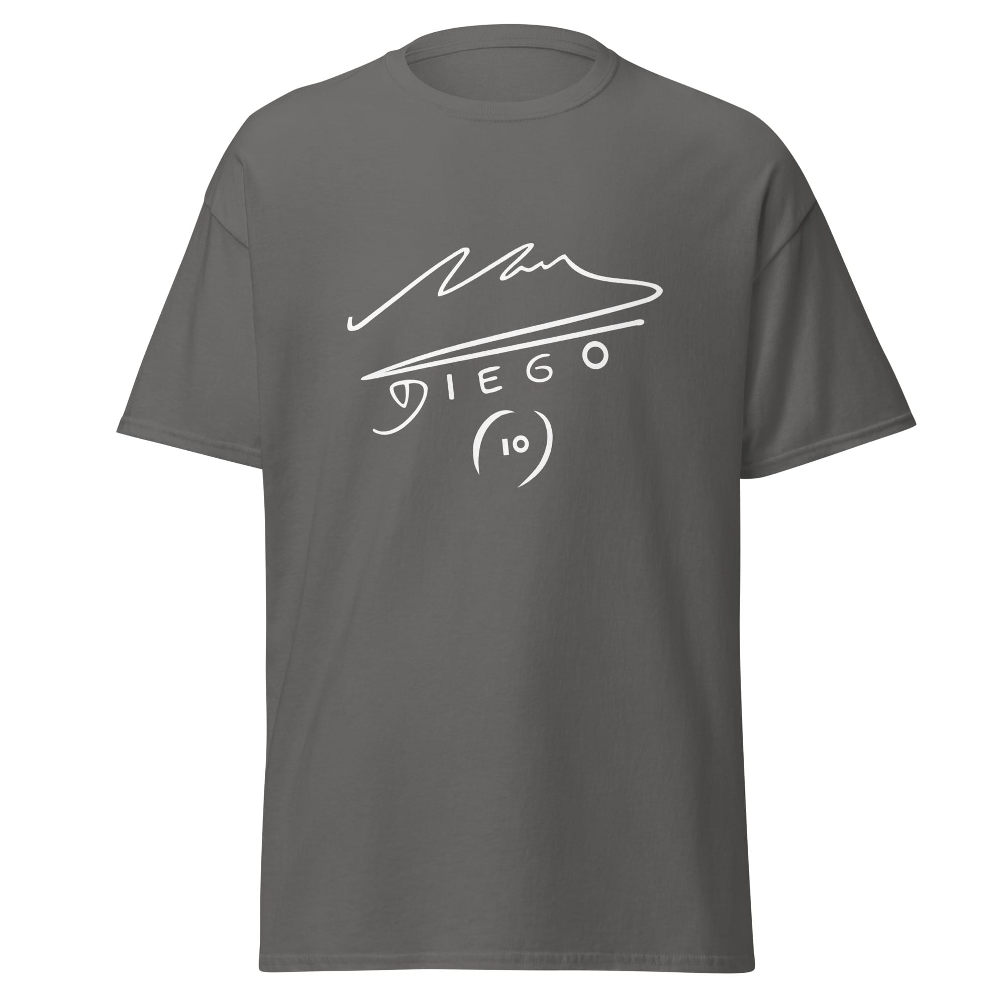 maradona signature t shirt – diego maradona tribute tee