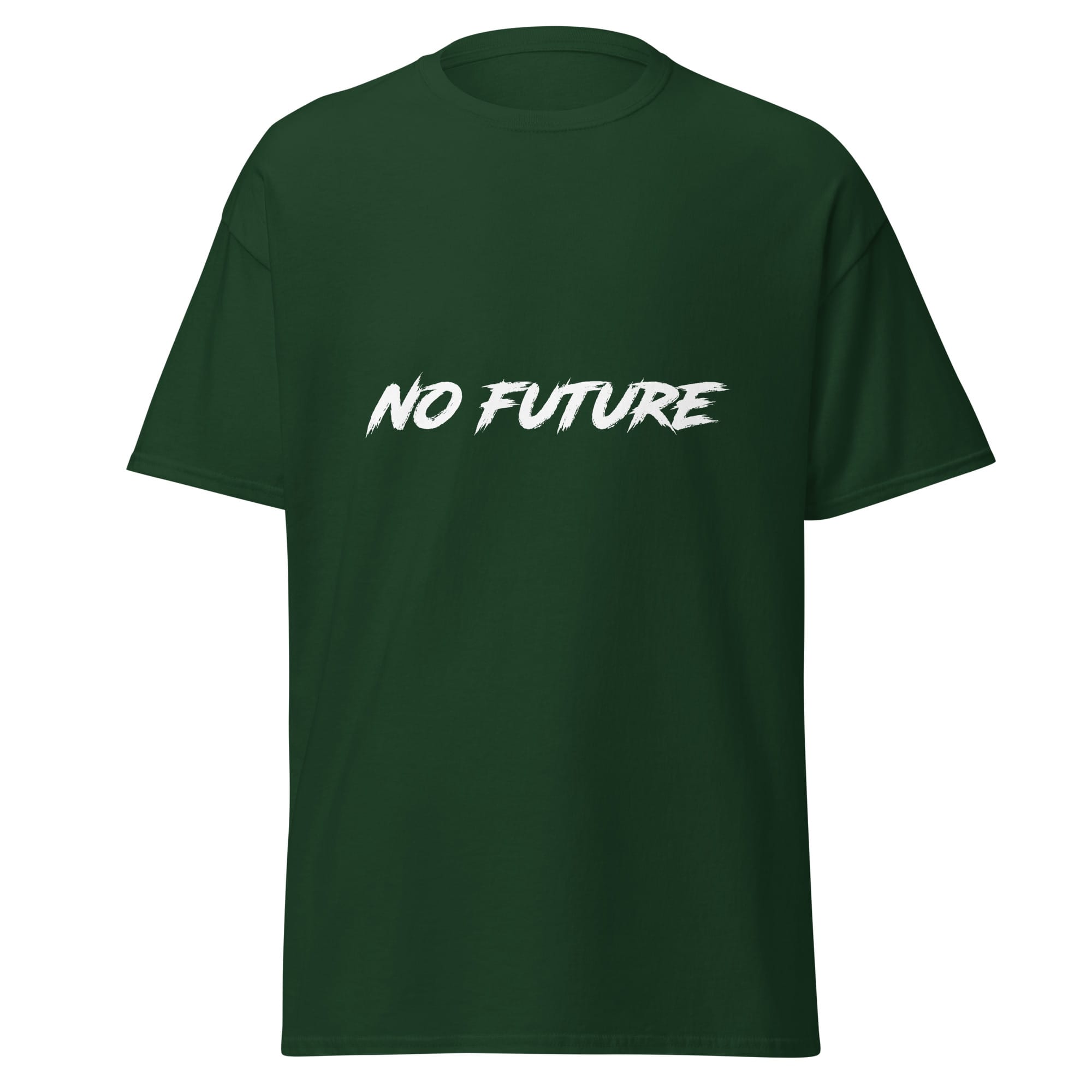 unisex classic tee forest green front 693af51eefd40
