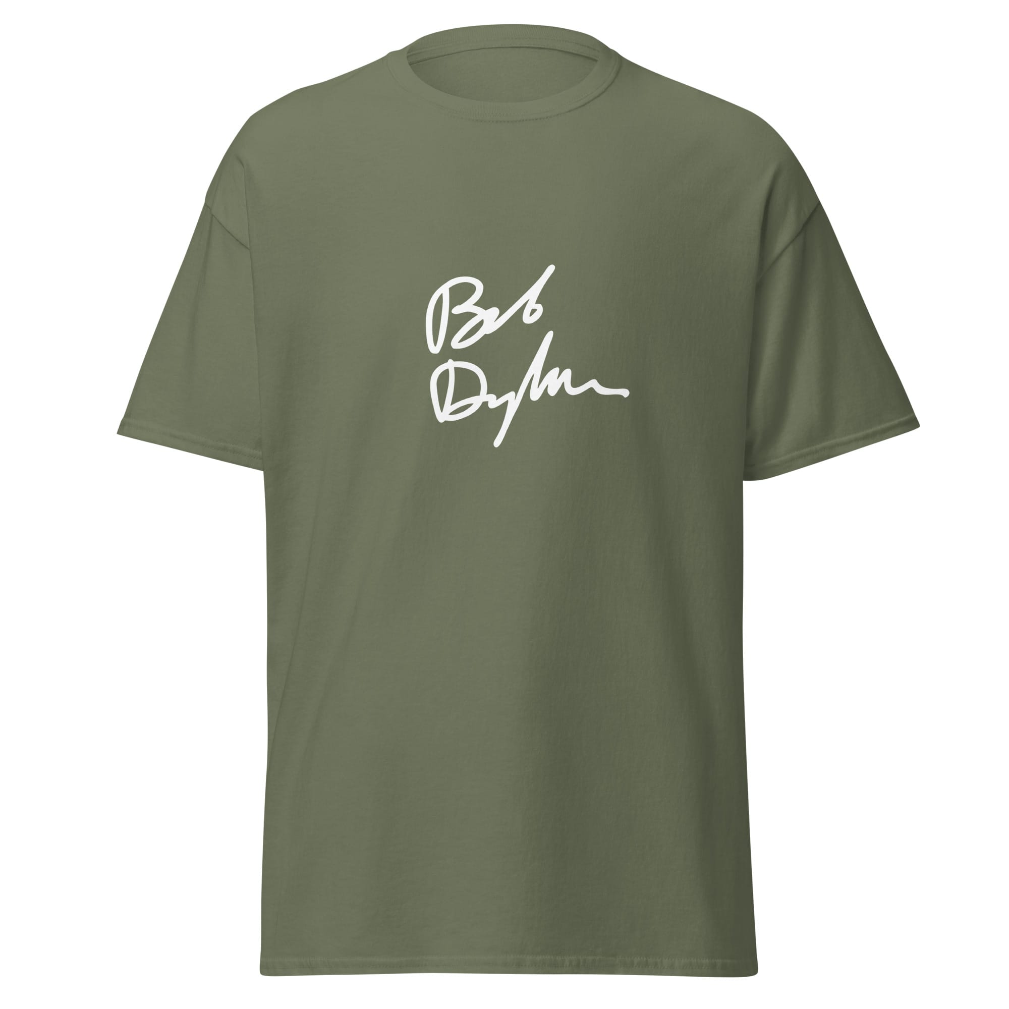 unisex classic tee military green front 69408fd045f8c