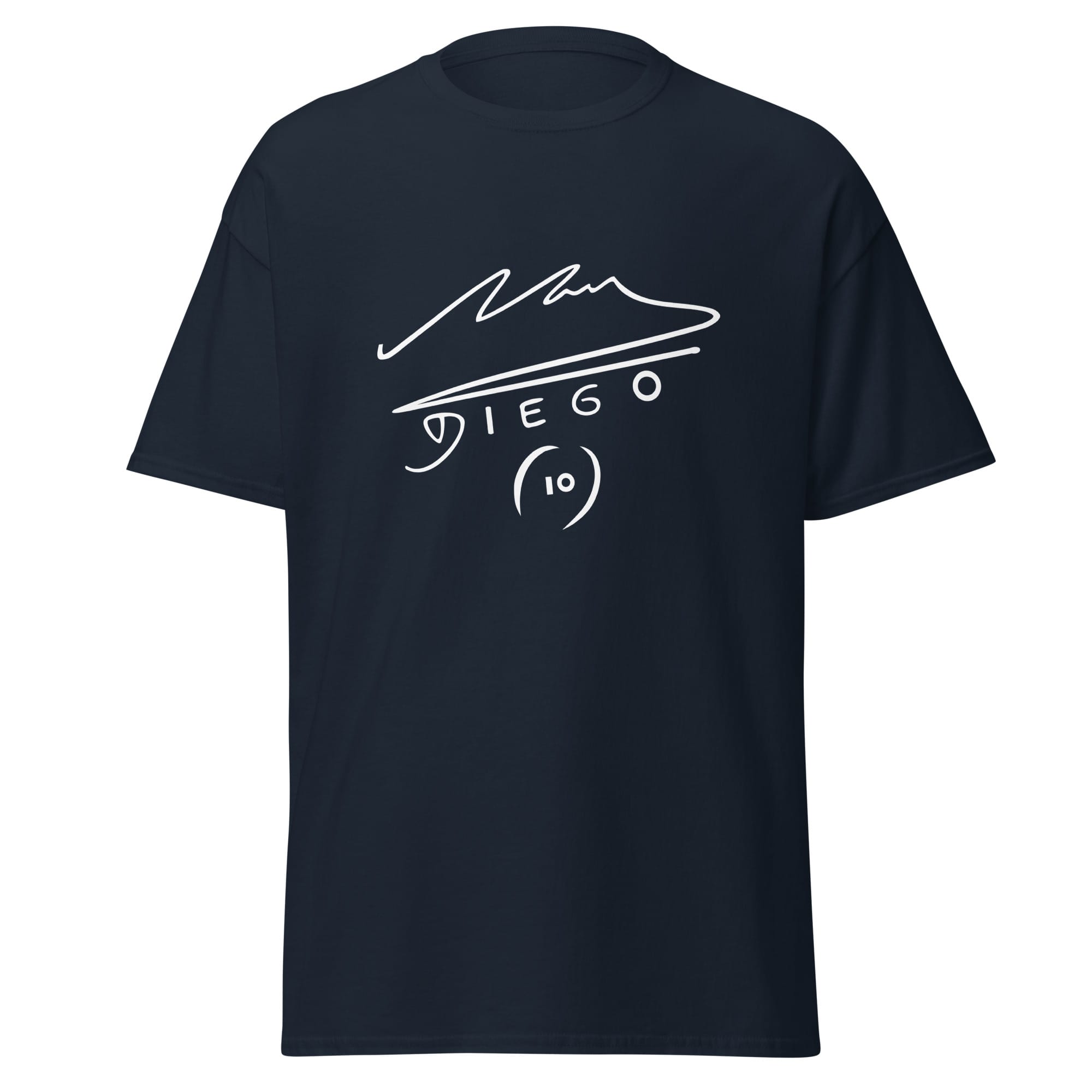 maradona signature t shirt – diego maradona tribute tee