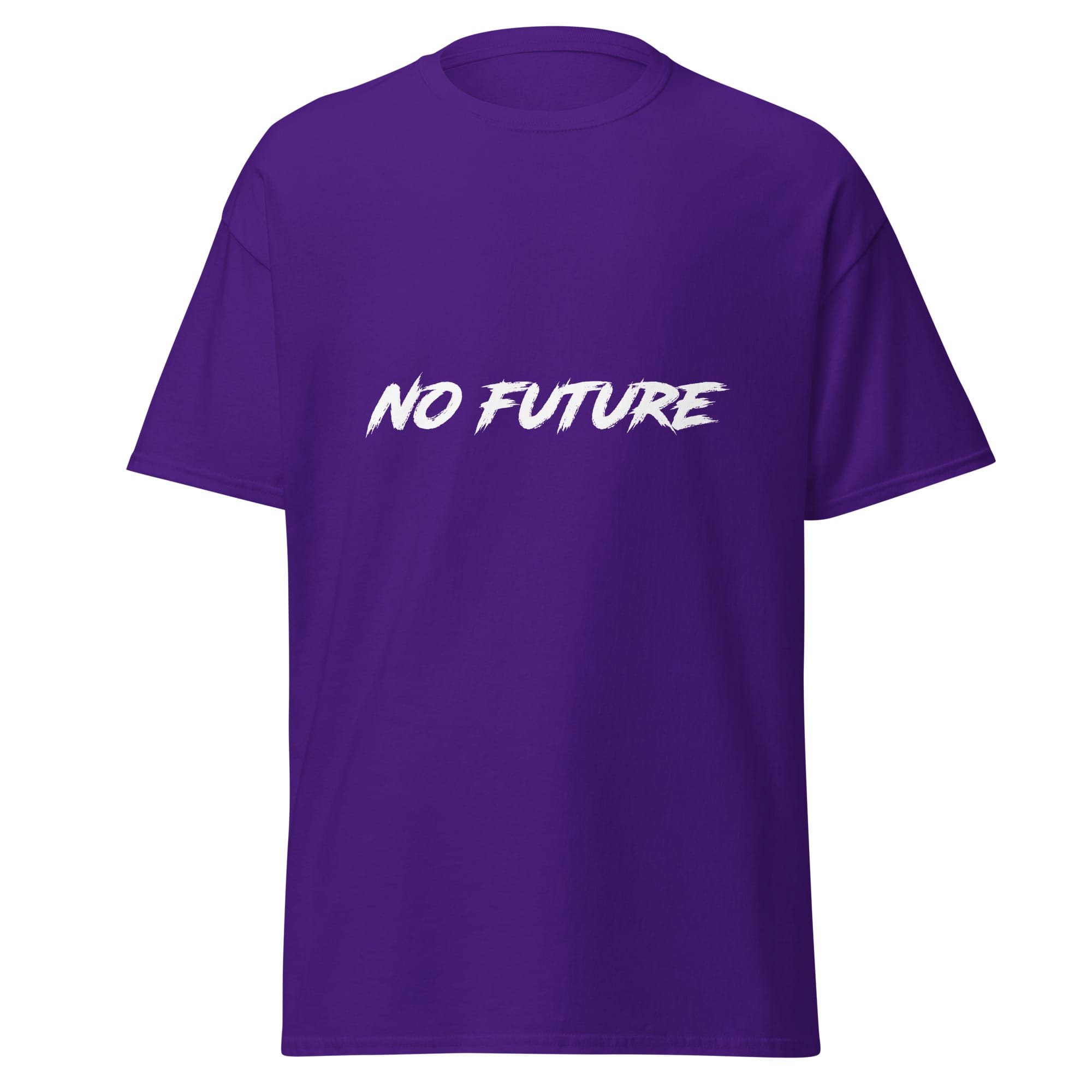 unisex classic tee purple front 693af51eefbf4