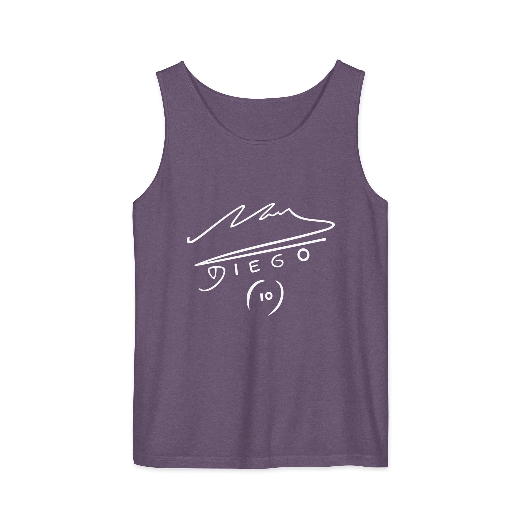 Maradona Signature Tank Top - Grape, XS