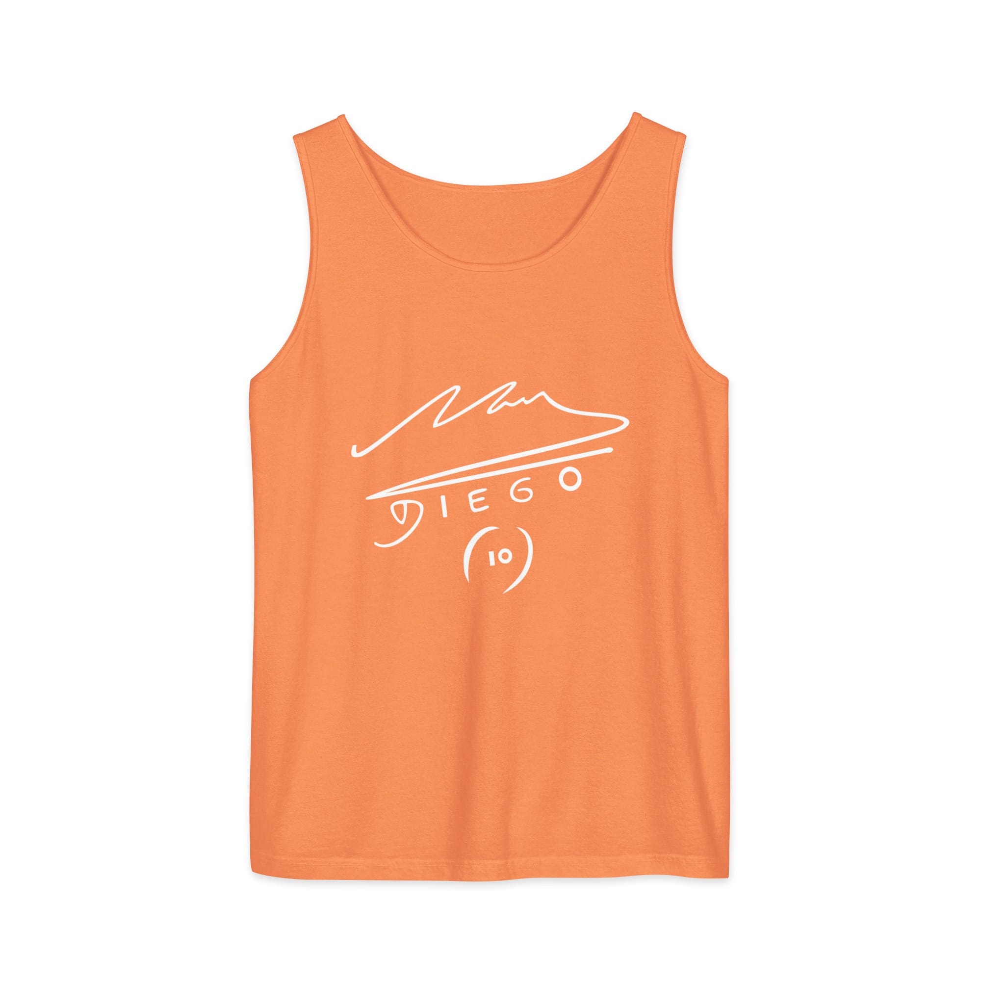 Maradona Signature Tank Top - Melon, XS