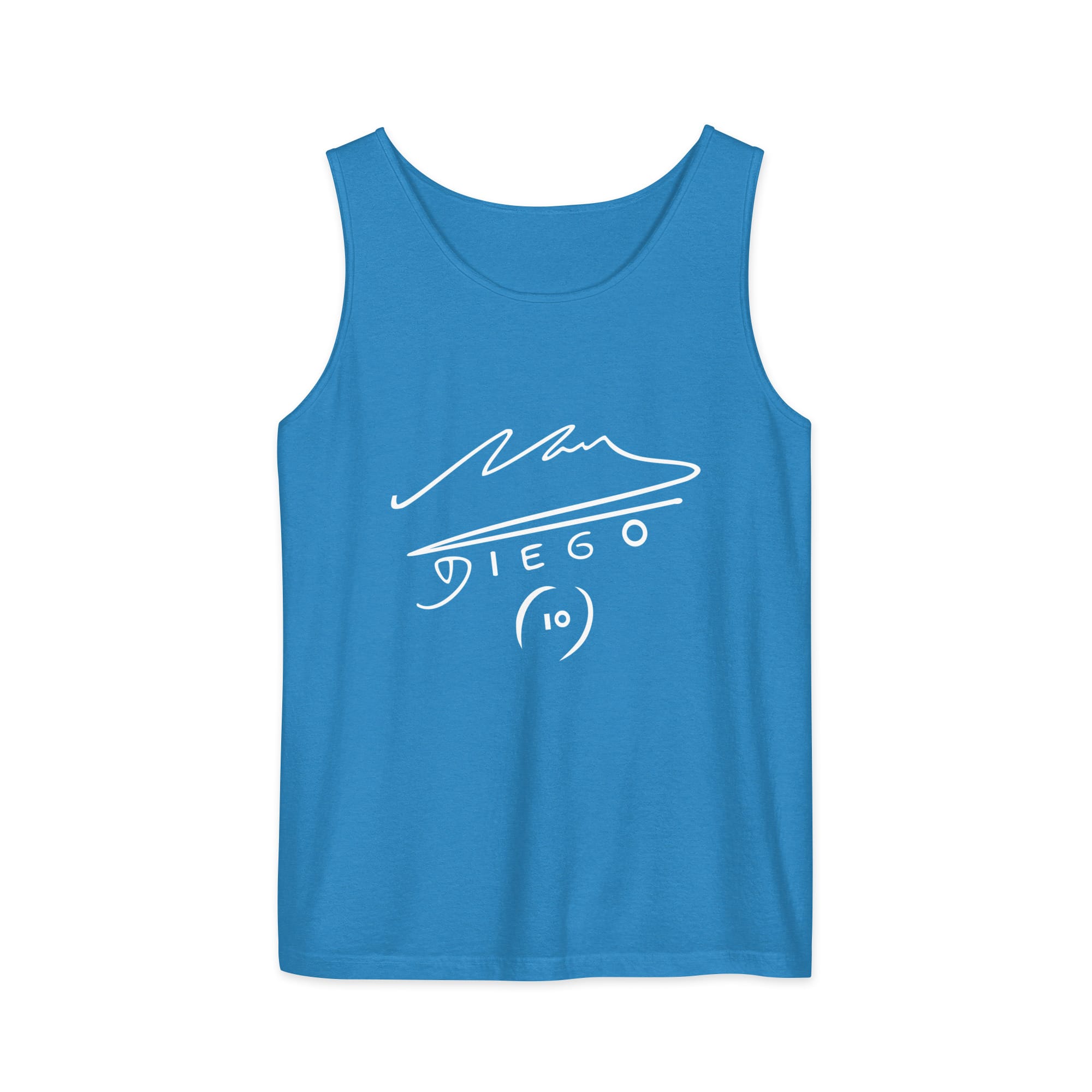 Maradona Signature Tank Top - Royal Caribe, XS