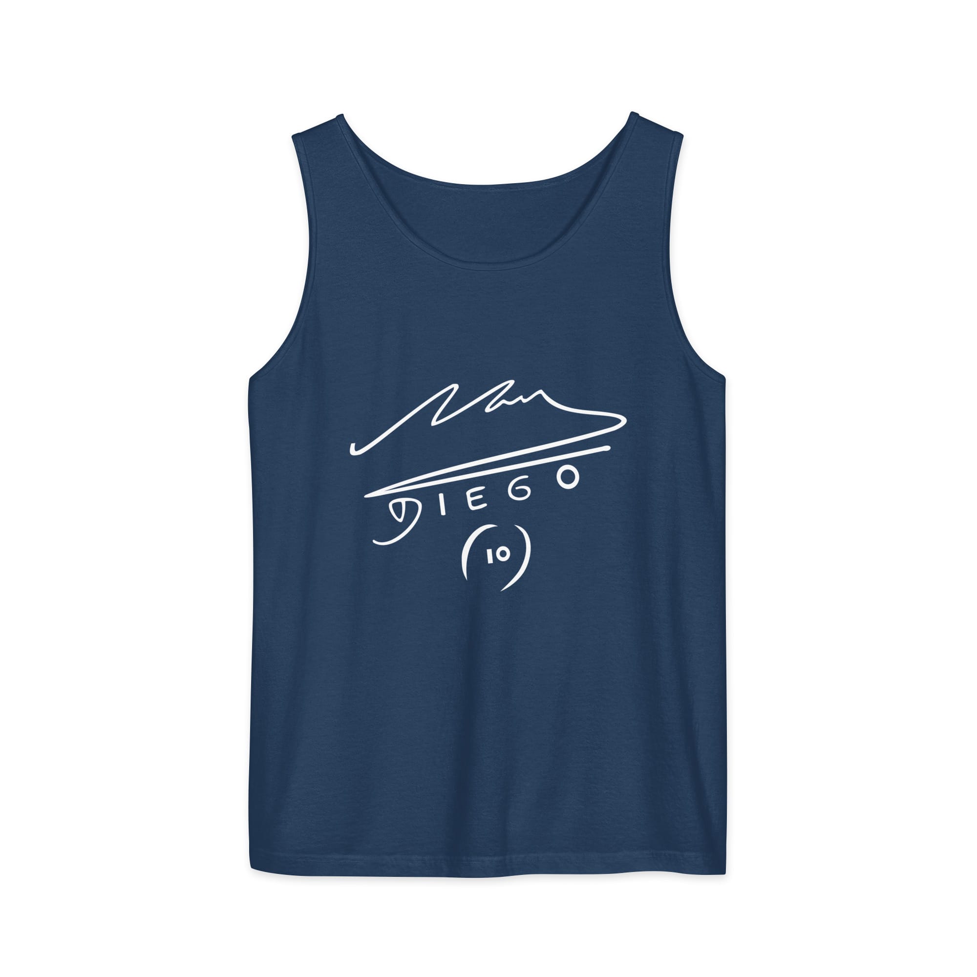 Maradona Signature Tank Top - True Navy, XS
