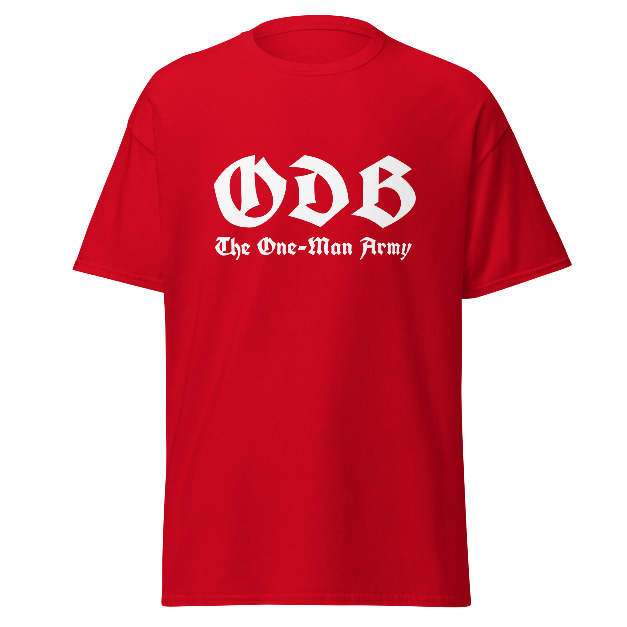 ODB "The One-Man Army" T-Shirt – Official Ol' Dirty Bastard Hip-Hop Tribute Tee